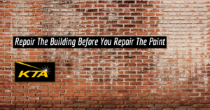 Repair The Building Before You Repair The Paint