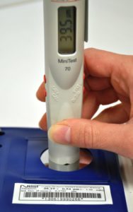 electronic gage verification