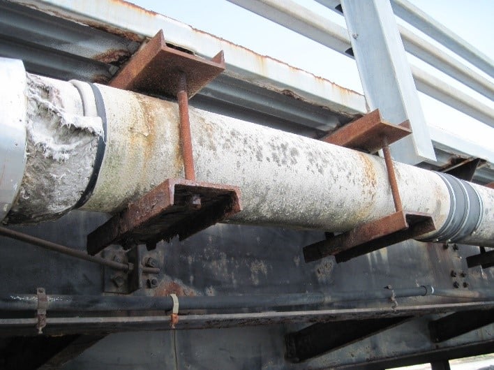 Disturbing Asbestos Containing Materials on Bridge Structures 