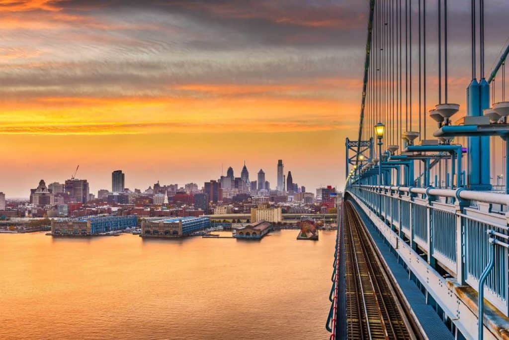 ben franklin bridge coatings project