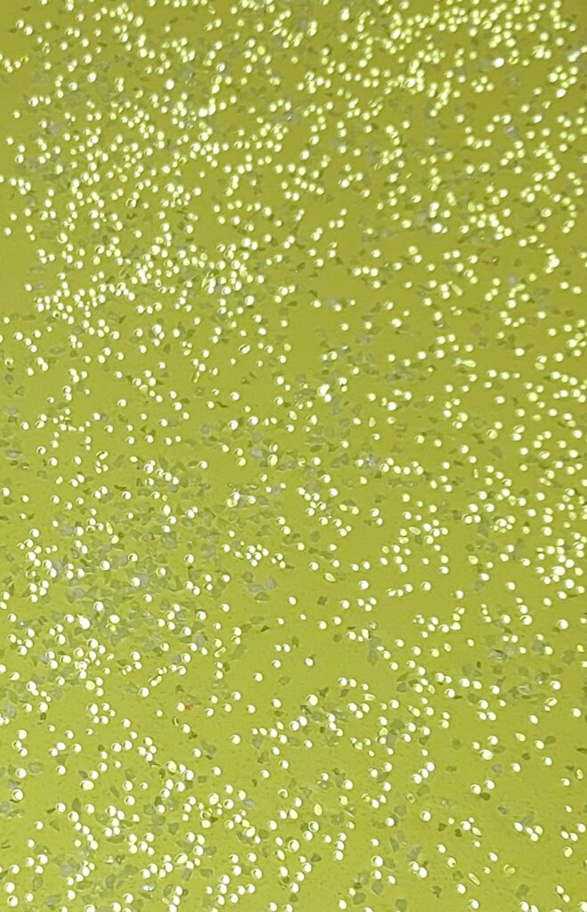 Green Thermoplastic with Retroreflective Optics Green Thermoplastic with Retroreflective Optics