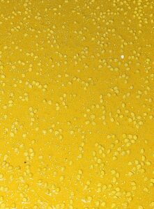 Yellow Thermoplastic with Retroreflective Optics